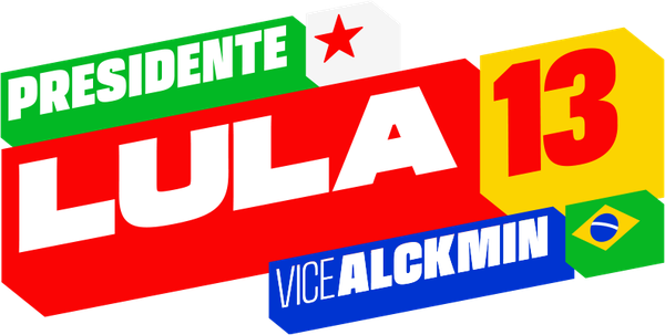 Presidente Lula 13, vice Alckmin
